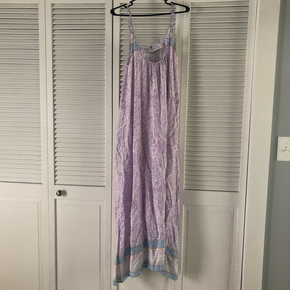 TOBI purple patterned maxi dress - Picture 3 of 5